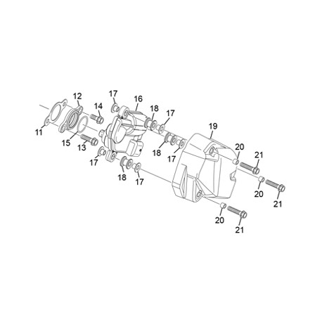 16- MOTOR ACTUATOR 250/300 2T END